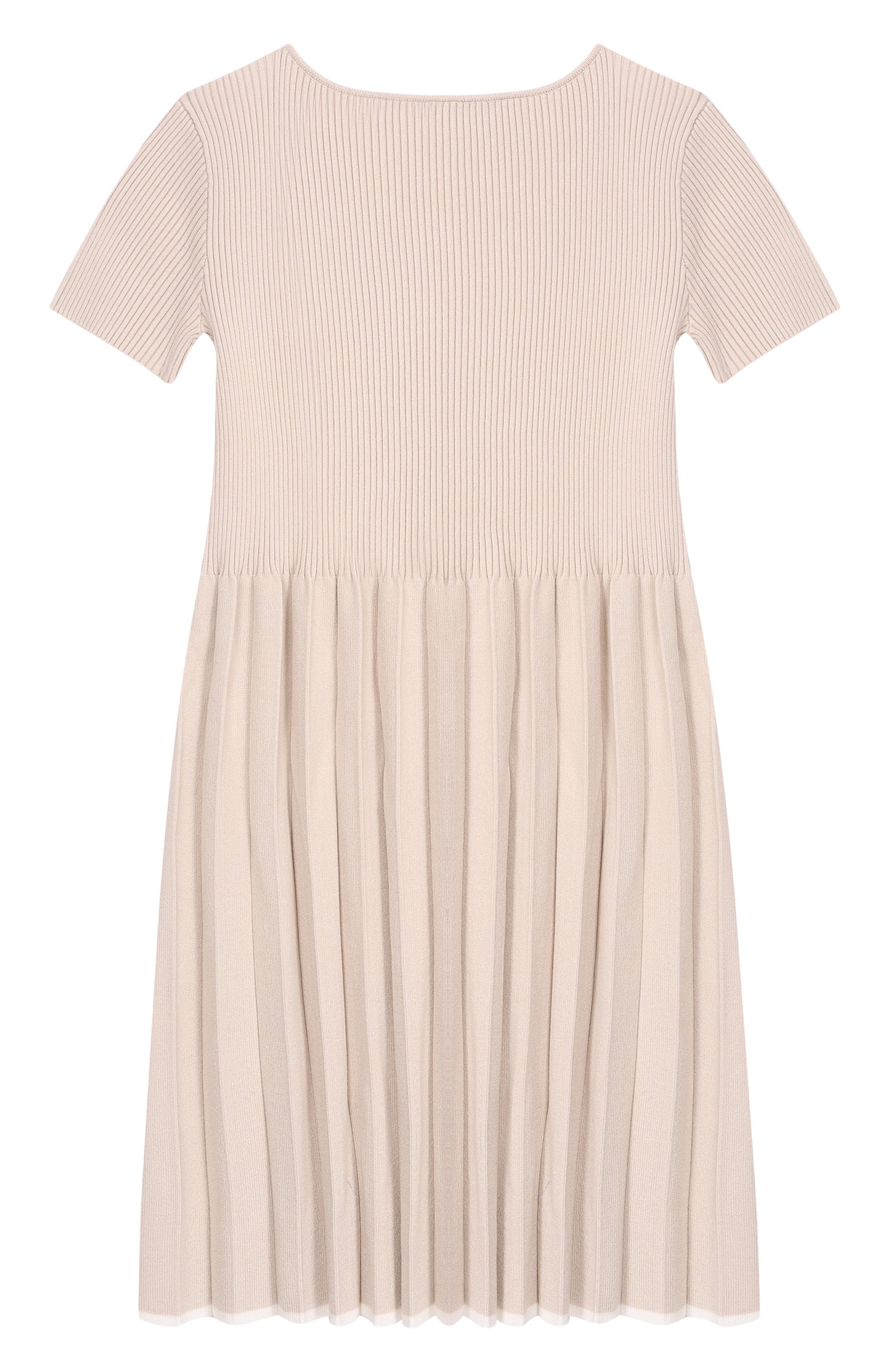 Платье EMPORIO ARMANI светло-бежевого цвета по цене 22100 руб., арт. EG000766/AF22788, фото 2 Платье EMPORIO ARMANI, арт. EG000766/AF22788, фото 2