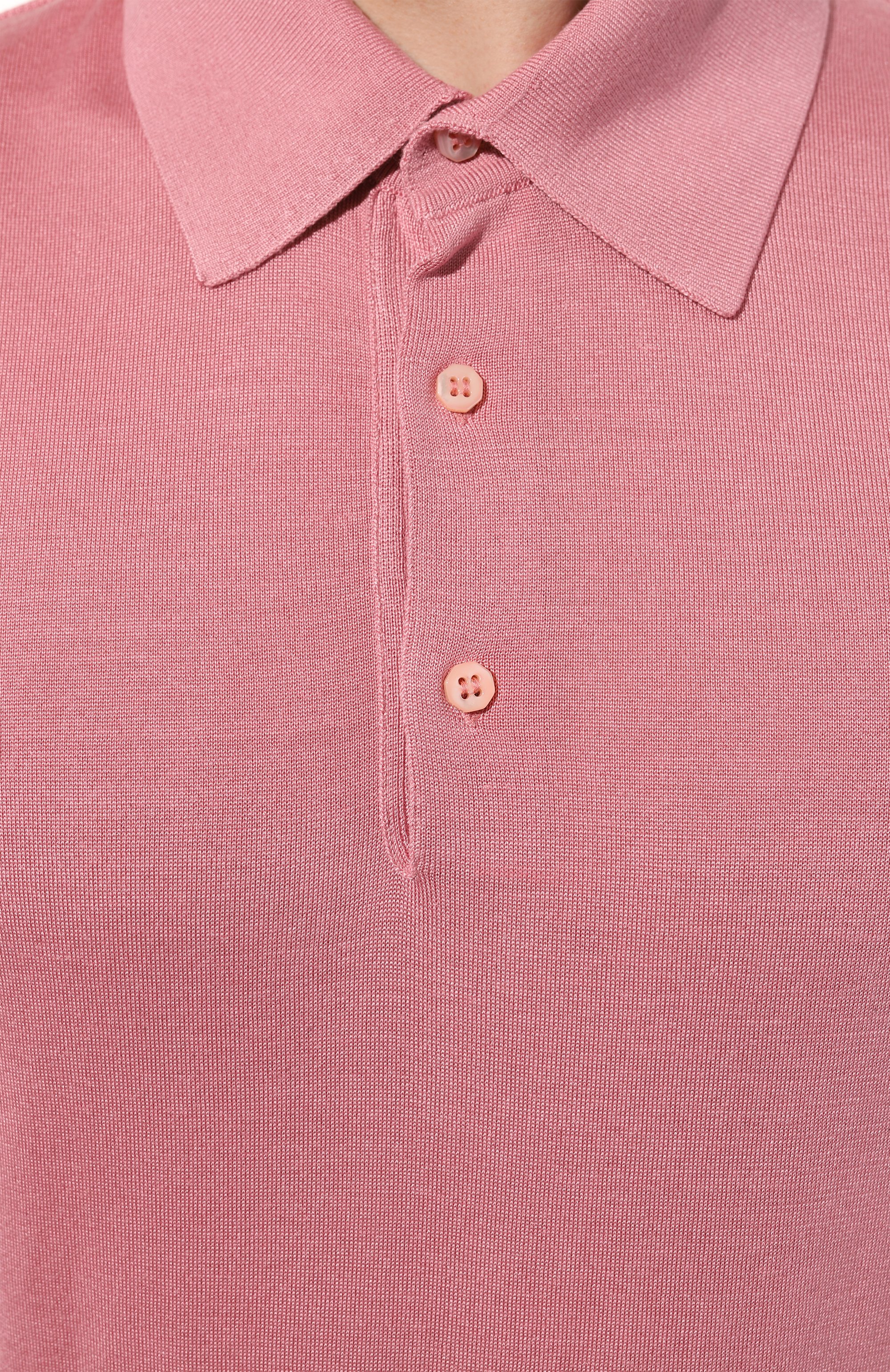 Шелковое поло STEFANO RICCI, арт. K616215P13/F24101, фото 5