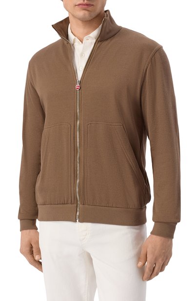 Толстовка из хлопка и шелка KITON, арт. UMK0888, фото 3