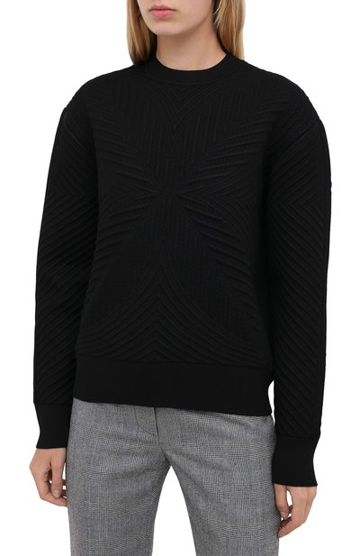 Свитшот из шерсти и вискозы ALEXANDER MCQUEEN, арт. 641894/Q1ARM, фото 4