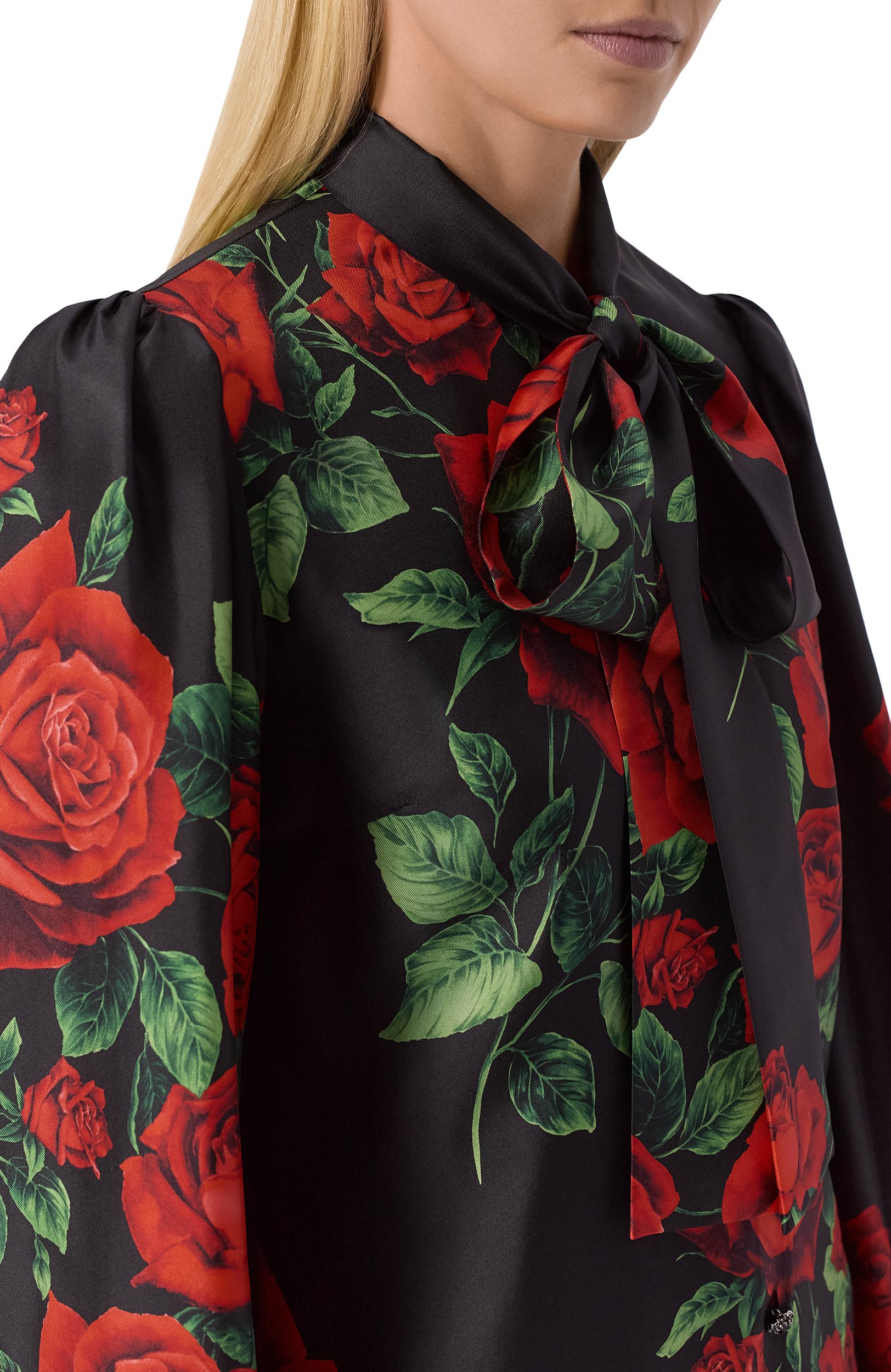 Шелковая блузка DOLCE & GABBANA, арт. F5U59Z/IS137, фото 5