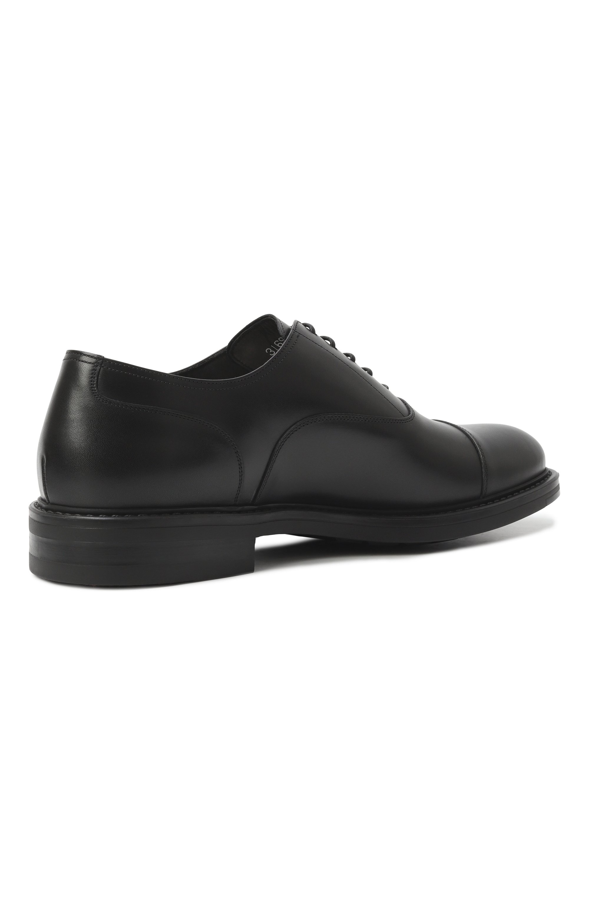 Кожаные оксфорды W.GIBBS черного цвета по цене 49300 руб., арт. 3169009/CAFTEK, фото 5 Кожаные оксфорды W.GIBBS, арт. 3169009/CAFTEK, фото 5