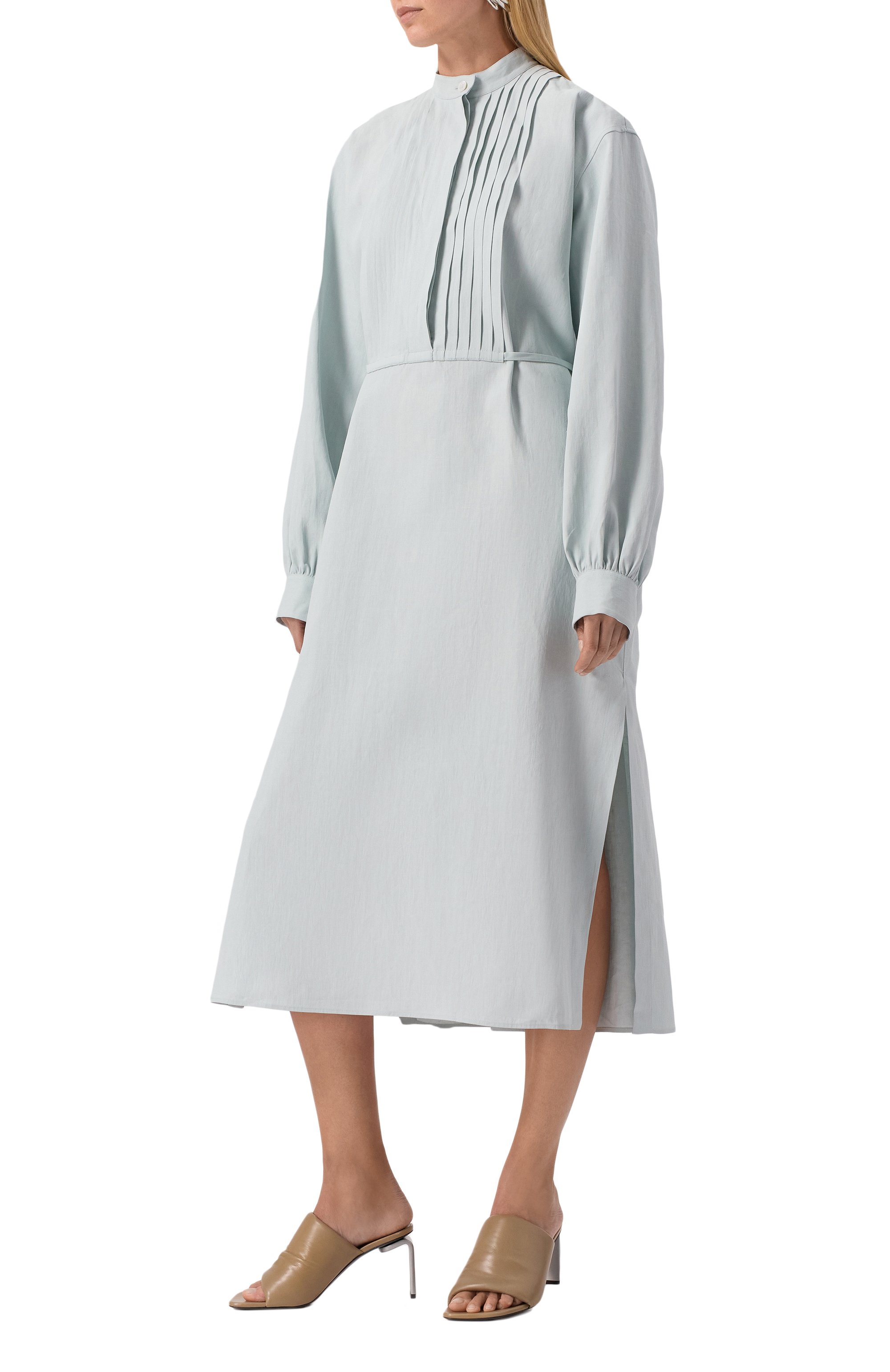 Хлопковое платье JIL SANDER, арт. J04CT0108-J60001, фото 3