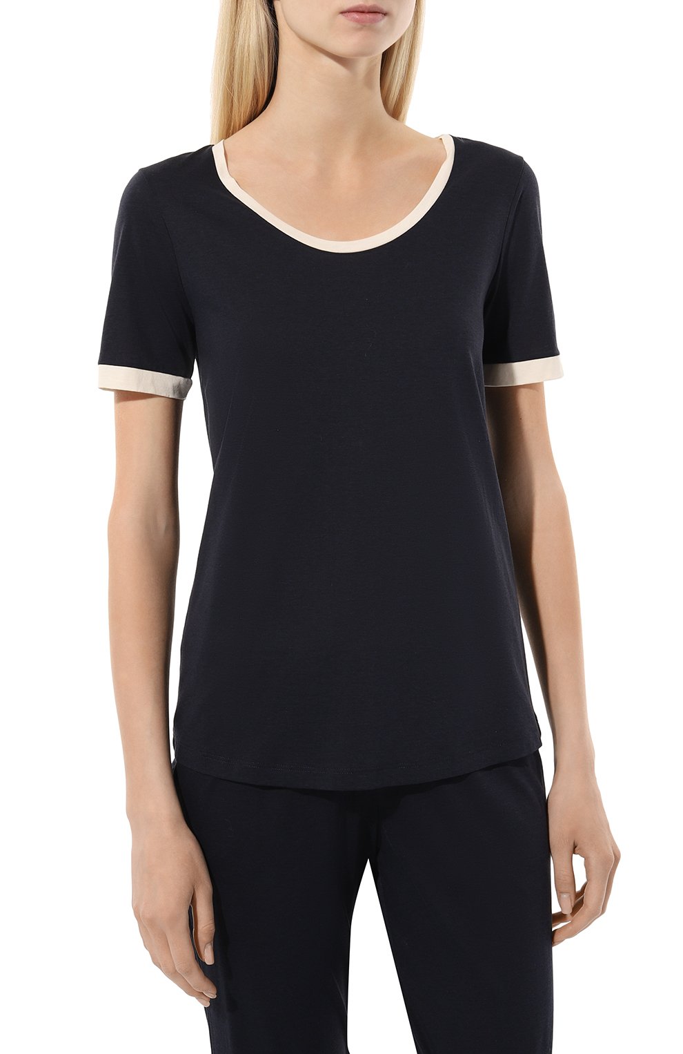 Пижама HANRO синего цвета по цене 20630 руб., арт. 074263, фото 3 Пижама HANRO, арт. 074263, фото 3