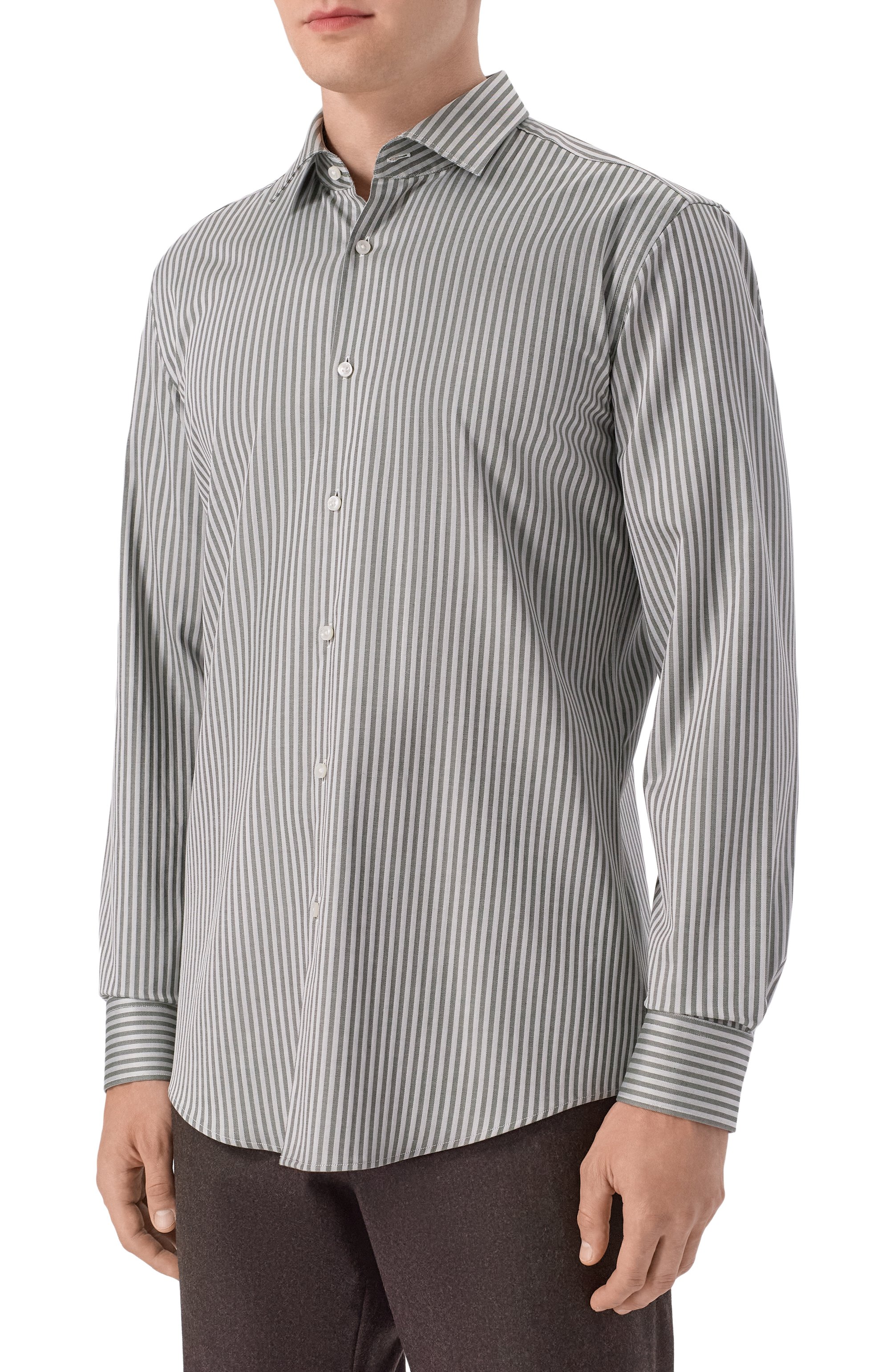 Хлопковая рубашка HUGO, арт. 50544938, фото 3