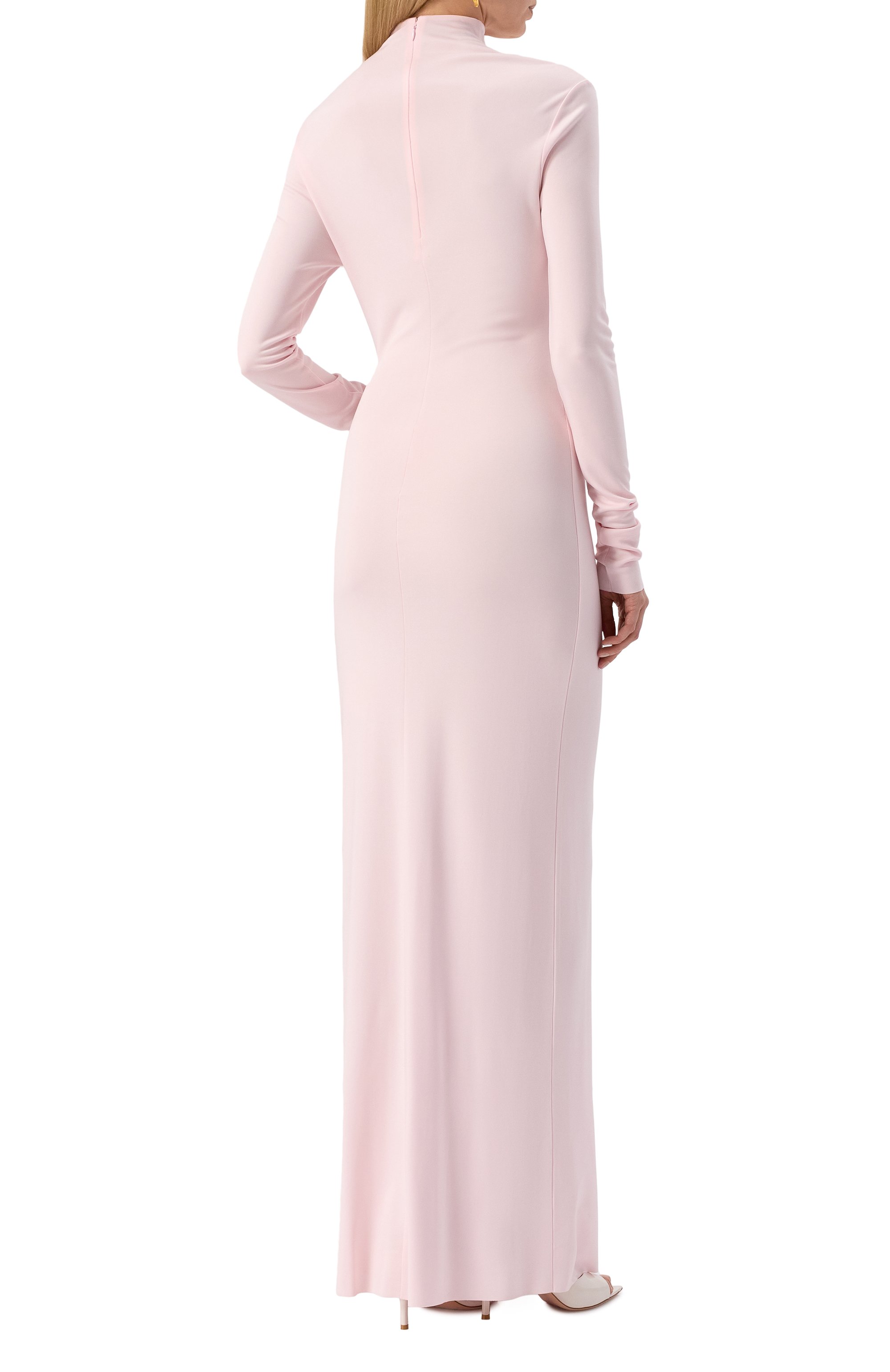 Платье из вискозы KHAITE, арт. 54634132/N0RLA, фото 4