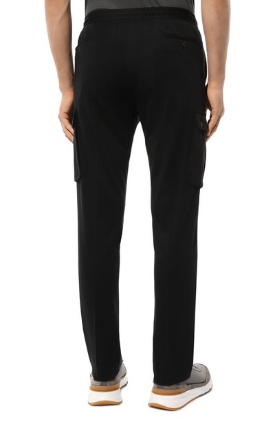 Шерстяные брюки-карго CORNELIANI, арт. 934L14-9318803, фото 4