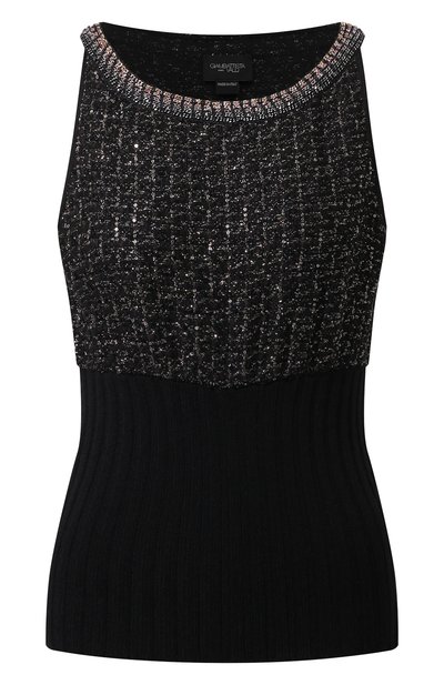 Женский шерстяной топ GIAMBATTISTA VALLI, арт. 24FWPVCM0M11-11WAB