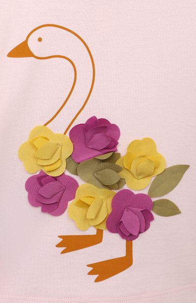 Хлопковая футболка IL GUFO, арт. P22TS438M0014/5A-8A, фото 3