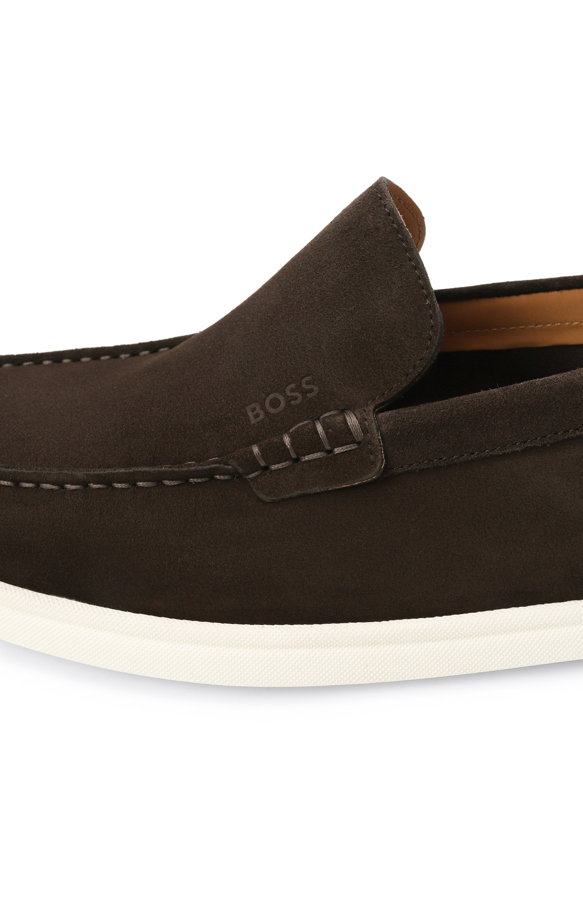 Замшевые лоферы sienne BOSS, арт. 50543083, фото 7