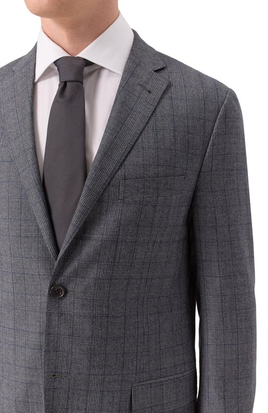 Шерстяной костюм Corneliani 946005-9417222_SET Серый  946005-9417222_SET Фото 8
