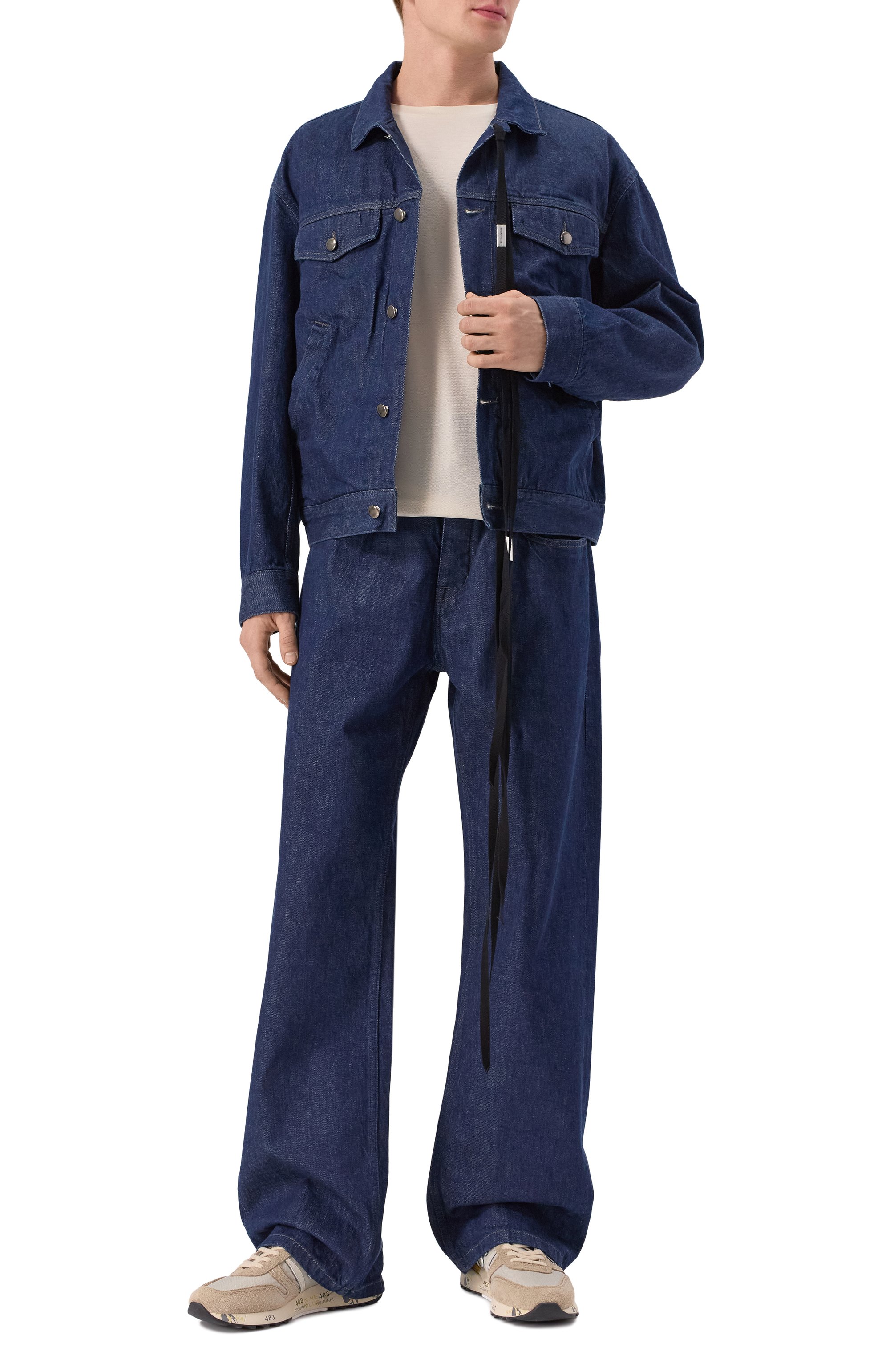 Джинсы ANN DEMEULEMEESTER, арт. B0010309/FA586, фото 2