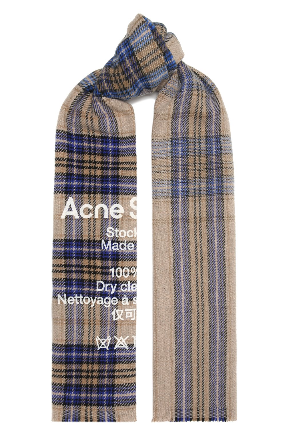 Шерстяной шарф ACNE STUDIOS, арт. CA0082/W, фото 1
