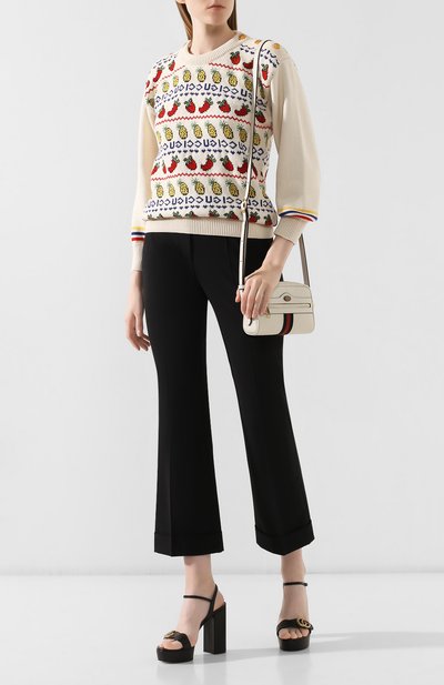 Сумка ophidia GUCCI белого цвета по цене 69950 руб., арт. 517350/DJ2DG, фото 2 Сумка ophidia GUCCI, арт. 517350/DJ2DG, фото 2