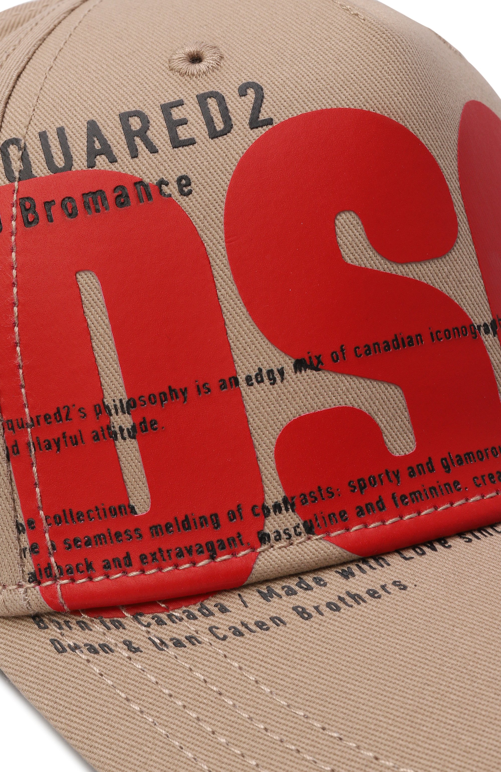 Хлопковая бейсболка DSQUARED2, арт. DQ3257/D00YT, фото 3