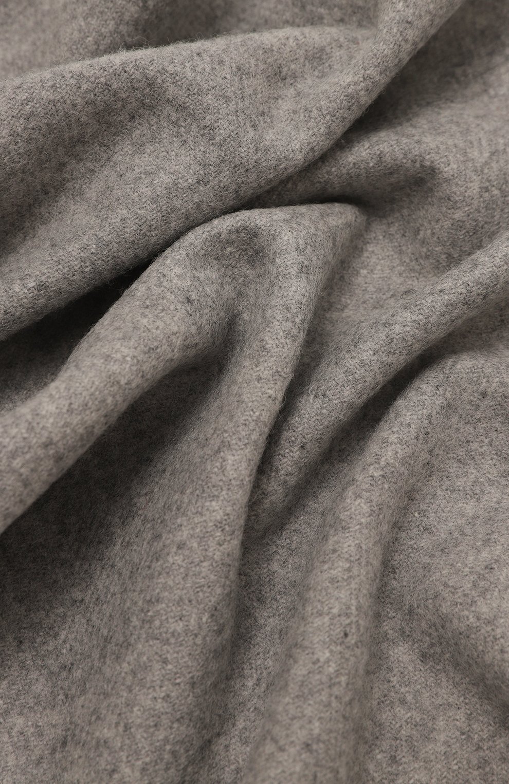 Шерстяной шарф MOSCHINO серого цвета по цене 11100 руб., арт. 50124/M5783, фото 3 Шерстяной шарф MOSCHINO, арт. 50124/M5783, фото 3