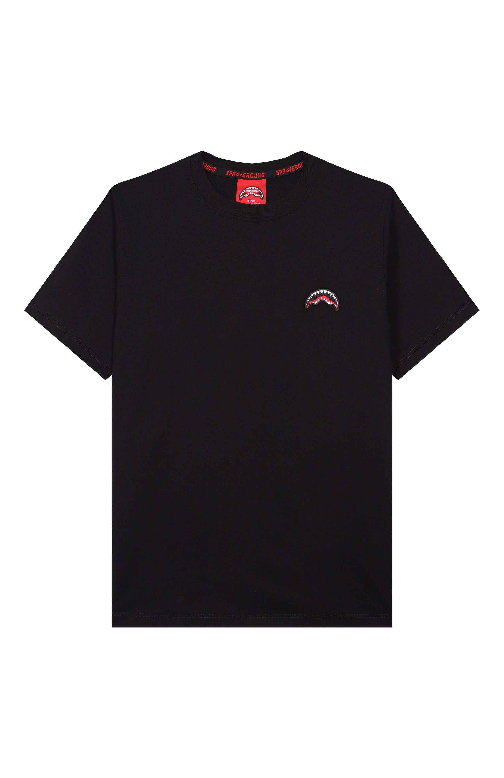 Хлопковая футболка SPRAYGROUND, арт. SPY263BLK/JAPAN WAVE T-SHIRT BLACK, фото 1