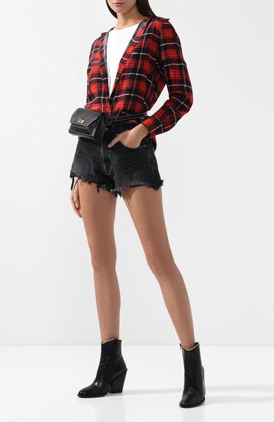 Хлопковая футболка с круглым вырезом ACNE STUDIOS, арт. 15F171/W, фото 2