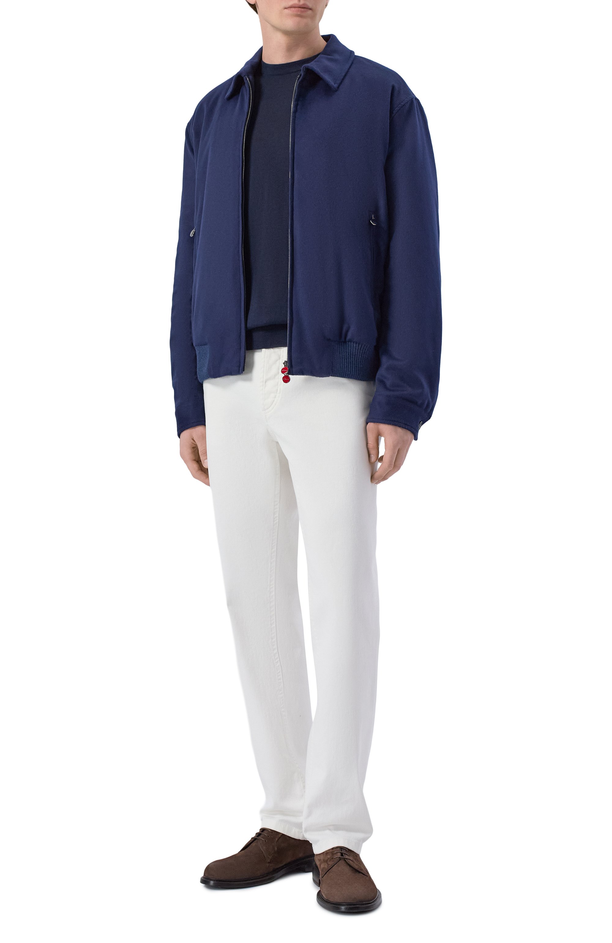 Бомбер из шерсти викуньи KITON, арт. UW2233K0658E, фото 2