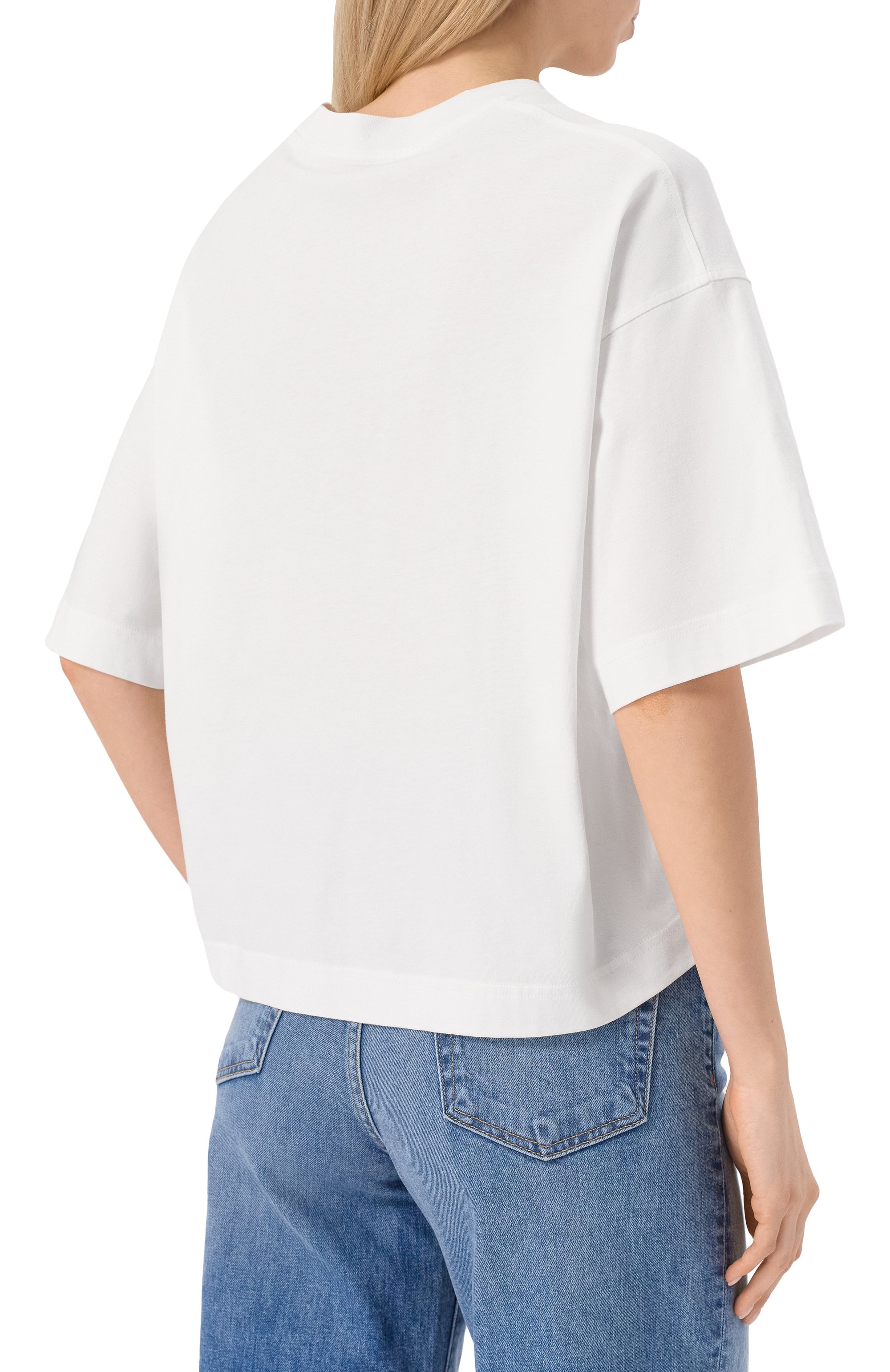 Хлопковая футболка MONCLER, арт. 8C00026/899SP, фото 4