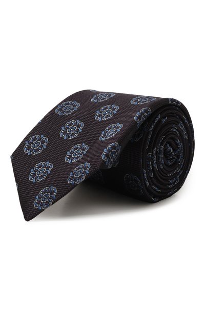 Мужской шелковый галстук CANALI, арт. 18/HJ04151