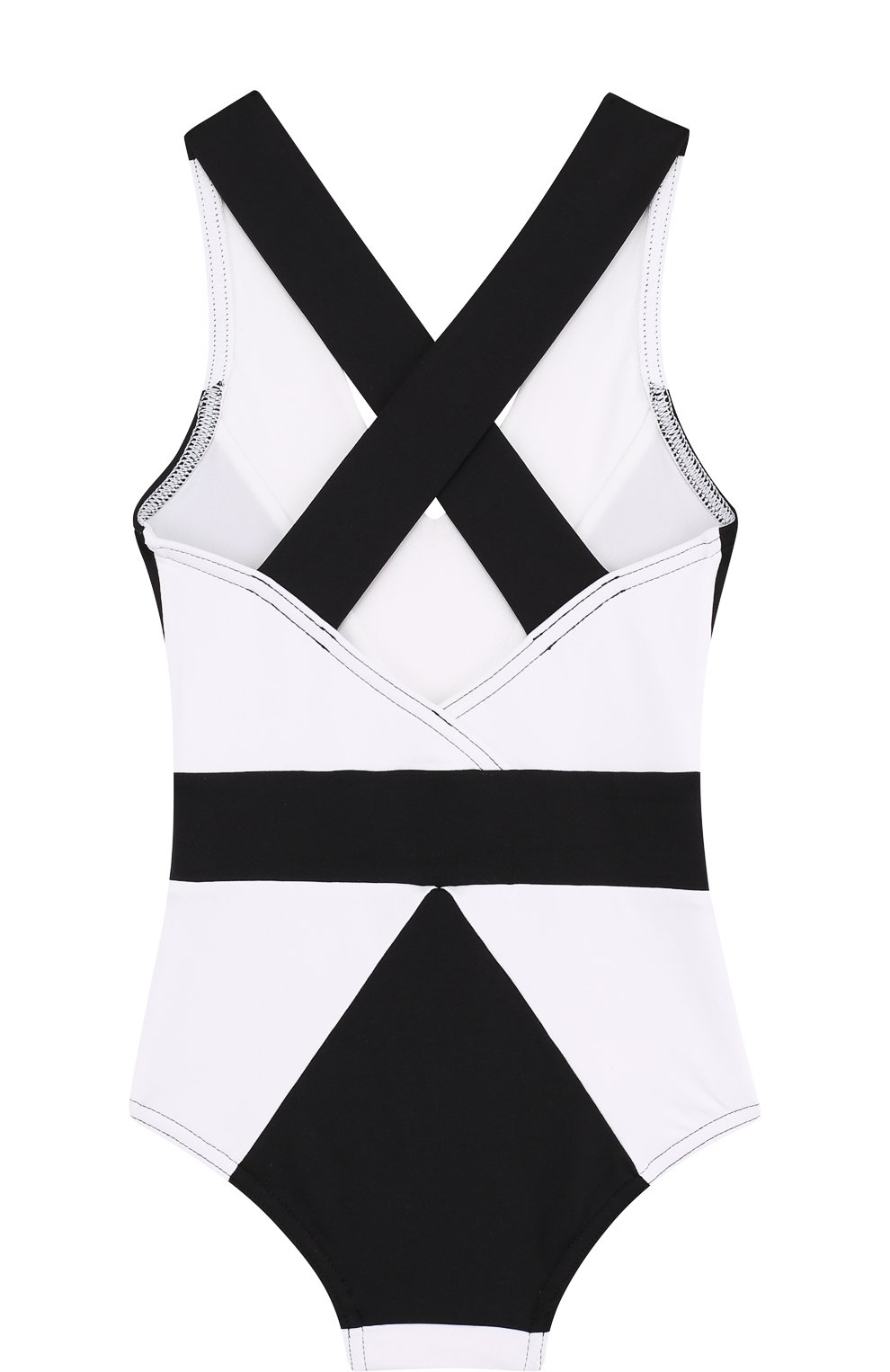 Слитный купальник NATAYAKIM черно-белого цвета по цене 13000 руб., арт. NY-001/2K, фото 2 Слитный купальник NATAYAKIM, арт. NY-001/2K, фото 2