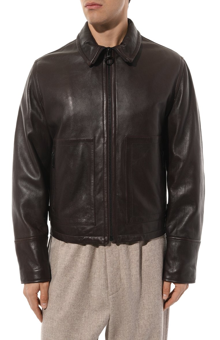 Кожаная куртка TRUSSARDI, арт. 52S00933-2P000314, фото 1