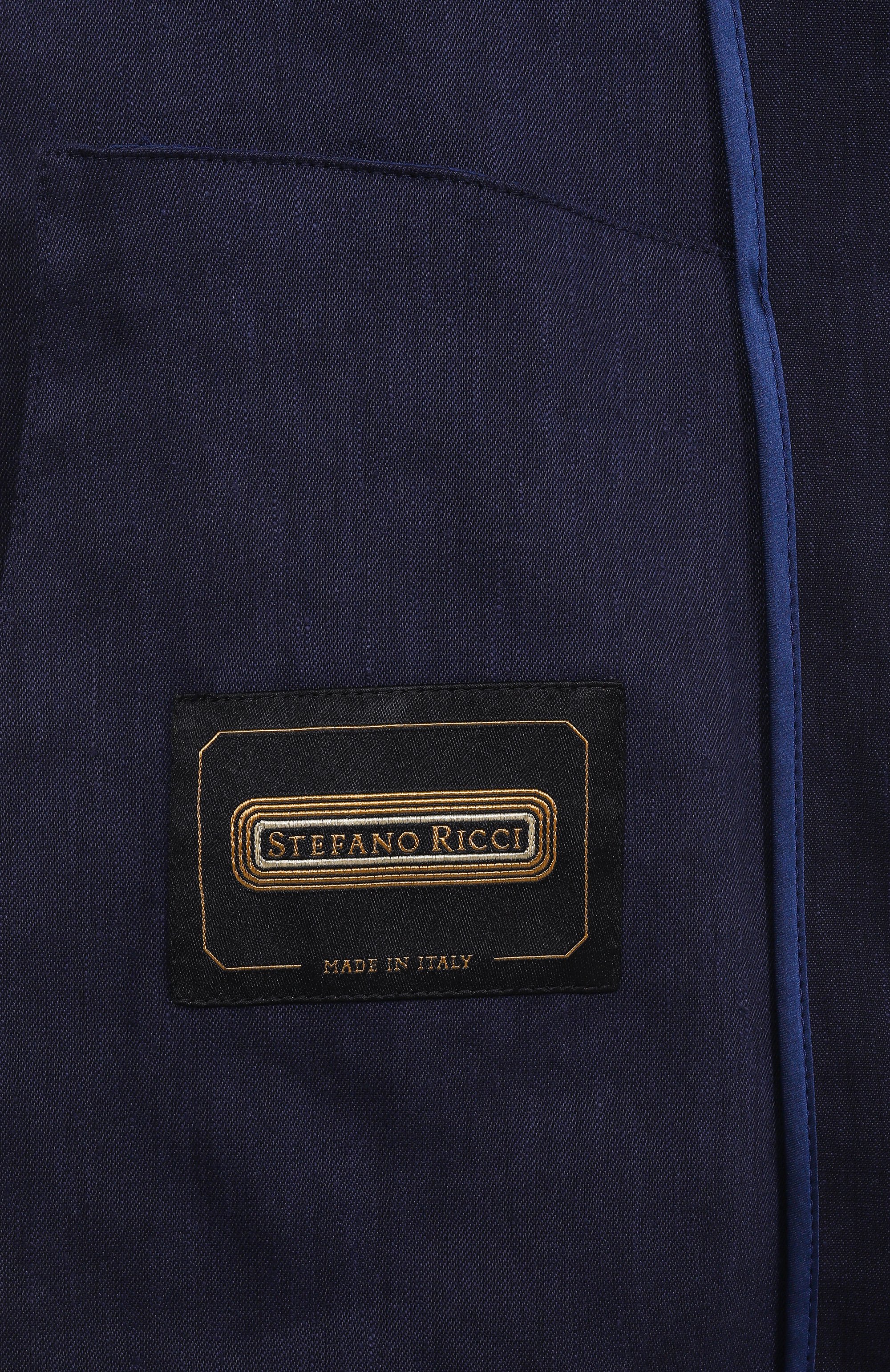 Куртка-рубашка изо льна и шерсти STEFANO RICCI, арт. M7J5100380/WL003L, фото 7
