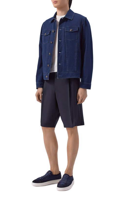 Шерстяные шорты Bogner 18171096 Синий  18171096 Фото 2