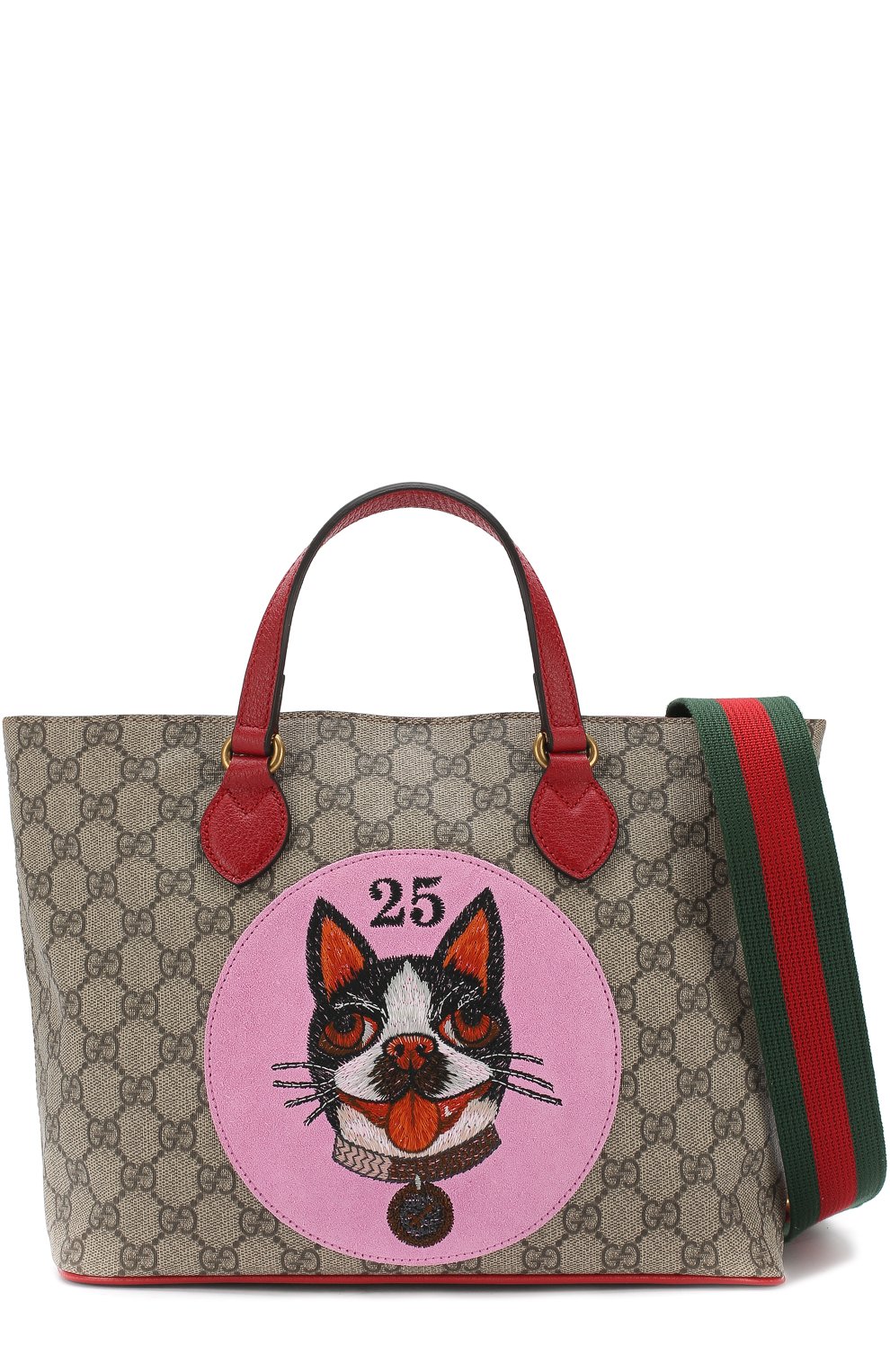 Сумка-тоут gg supreme bosco GUCCI, арт. 473887/9IKLT, фото 6