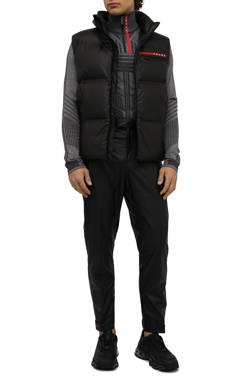 Пуховый жилет PRADA, арт. SGB275-1T2Y-F0002-192, фото 2