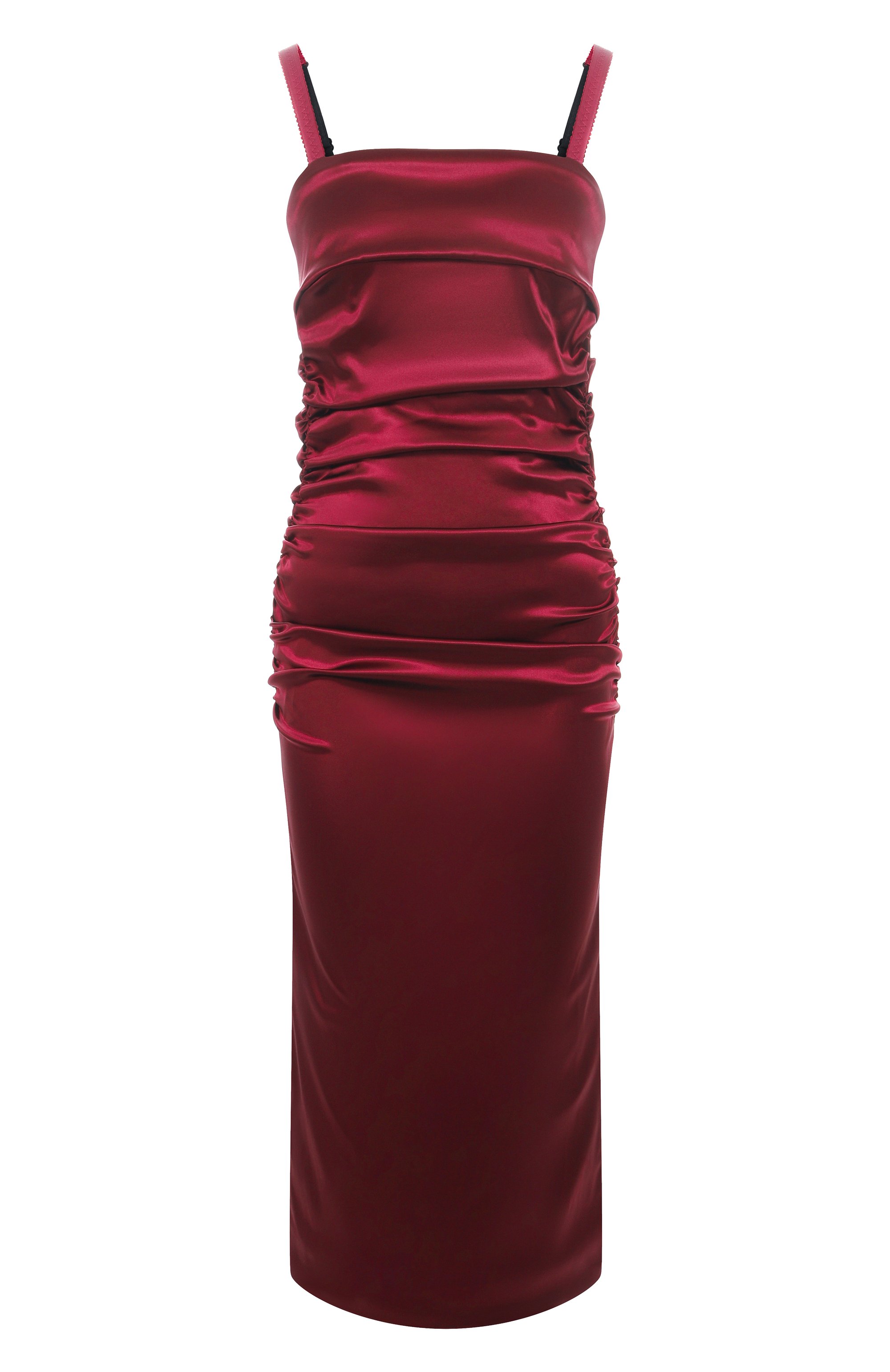 Атласное платье DOLCE & GABBANA, а�рт. F6TYJT/FURAD, фото 1