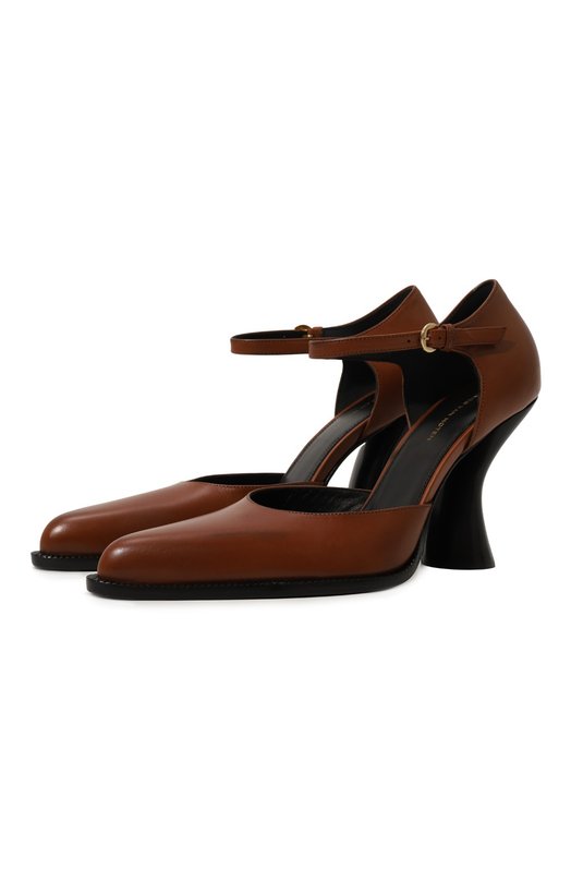 Кожаные туфли Dries Van Noten WS242-1310-H95/109 Коричневый WS242-1310-H95/109