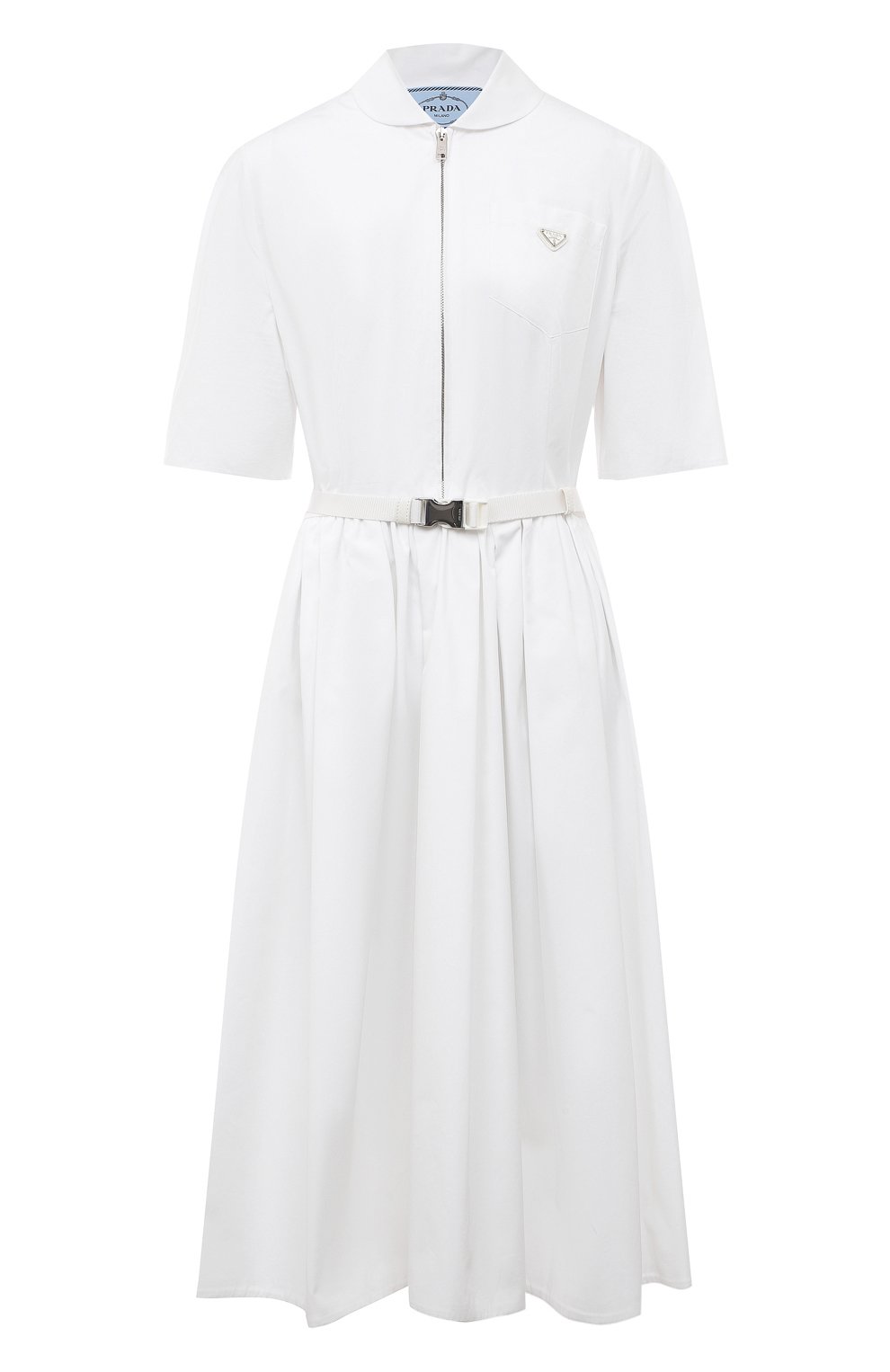 Хлопковое платье PRADA, арт. P3F13H-1UCX-F0009-211, фото 1