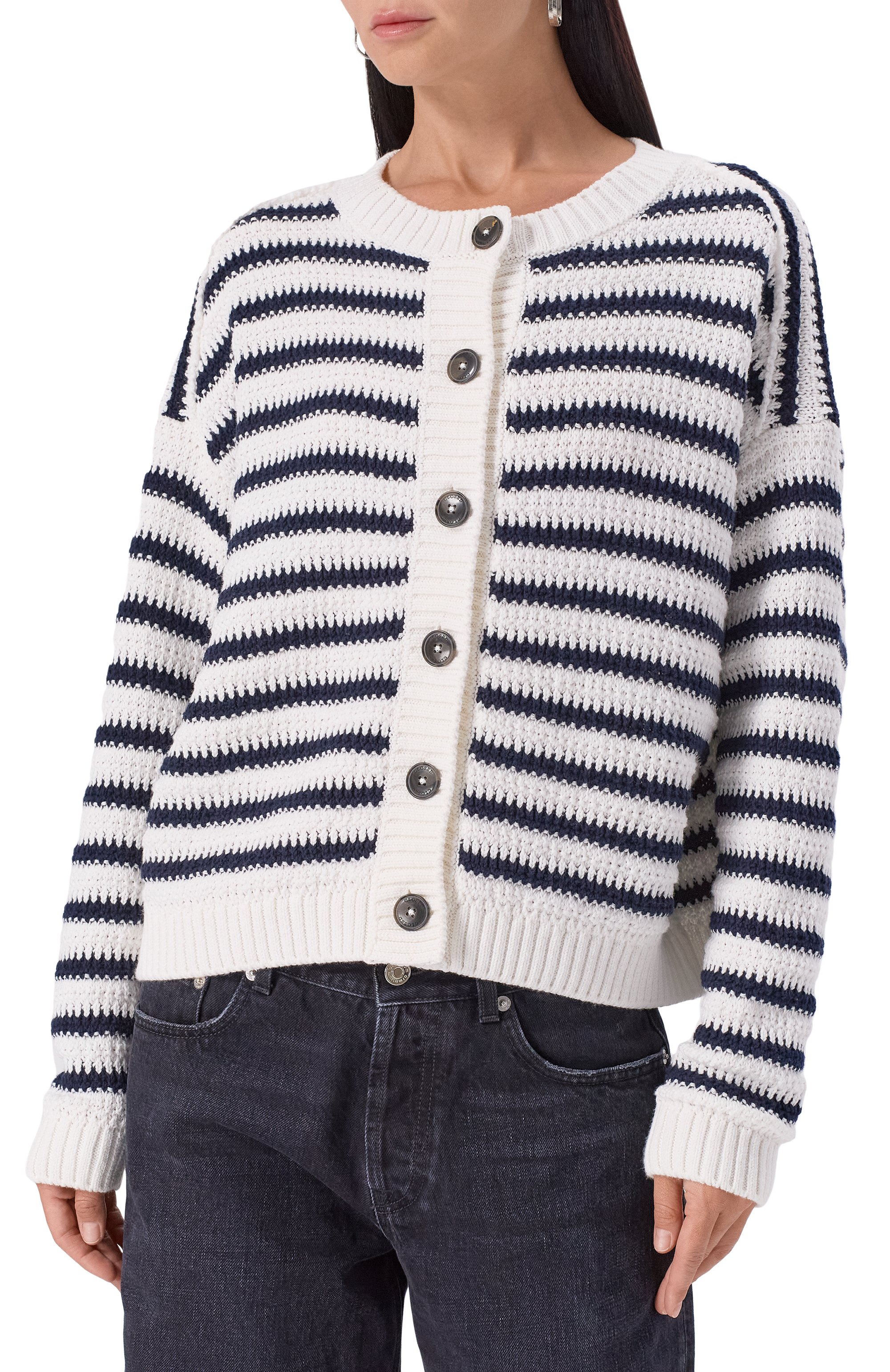 Хлопковый кардиган CLOSED, арт. C96269-951-ST, фото 3