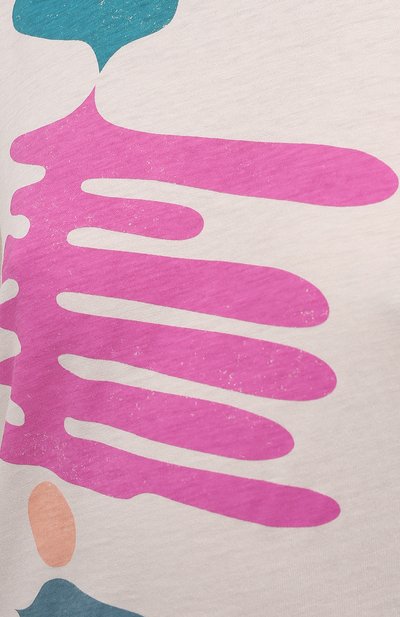 Хлопковая футболка ISABEL MARANT ETOILE, арт. TS0406-21P042E/ZEWEL, фото 5