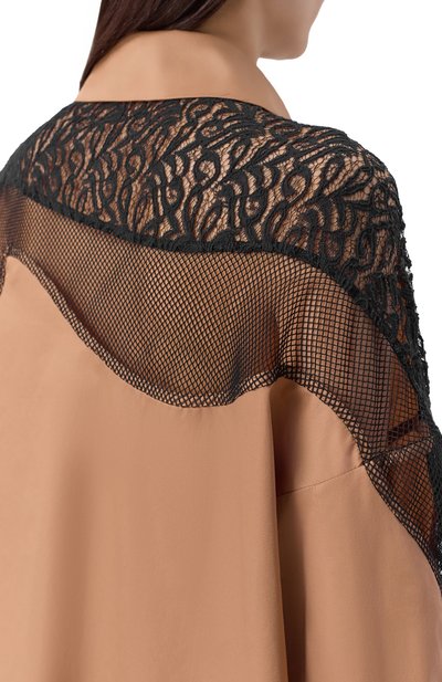 Хлопковая рубашка ХОХЛОМА Х АЛЕНА АХМАДУЛЛИНА бежевого цвета по цене 44700 руб., арт. WTB1321, фото 5 Хлопковая рубашка ХОХЛОМА Х АЛЕНА АХМАДУЛЛИНА, арт. WTB1321, фото 5