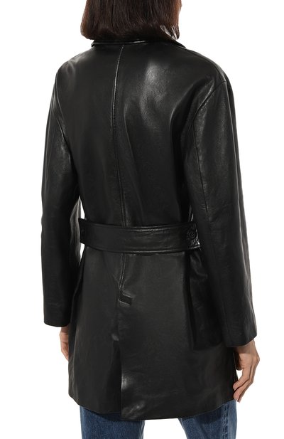 Кожаный жакет TRUSSARDI, арт. 56S00887-2P000314, фото 4