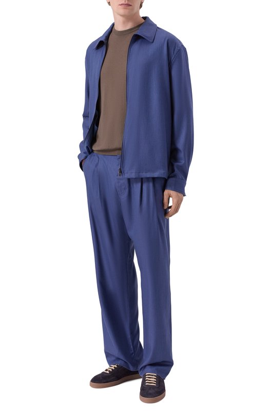 Кашемировая куртка-рубашка MVST M25.1PM.B006/2453/54/1 Синий  M25.1PM.B006/2453/54/1 Фото 2