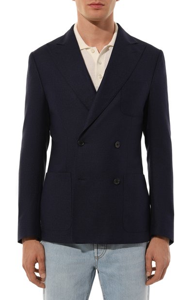 Пиджак из шелка и шерсти CORNELIANI, арт. 93X009-9318264, фото 5