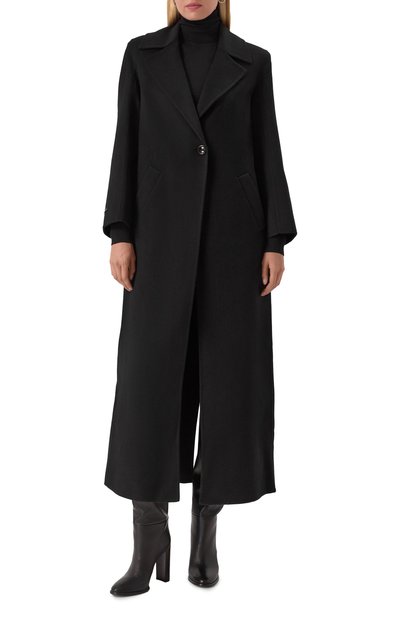 Пальто из шерсти и кашемира MANZONI24, арт. 25M1357-DB1/48, фото 3