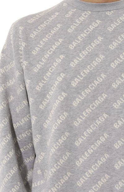 Джемпер из хлопка и шерсти BALENCIAGA, арт. 702952/T3233, фото 5
