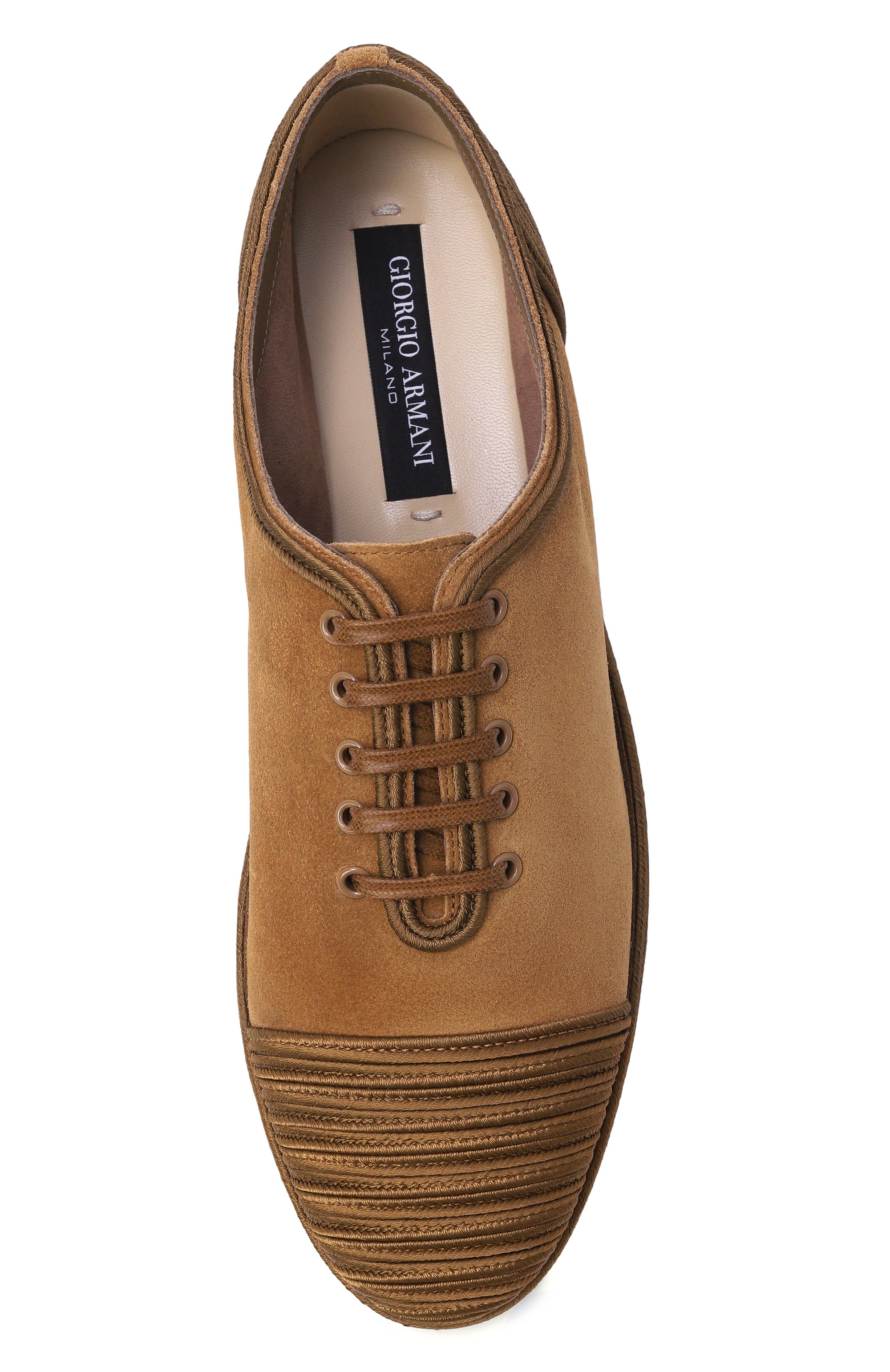Замшевые кеды GIORGIO ARMANI, арт. GW002693/AF23042, фото 6