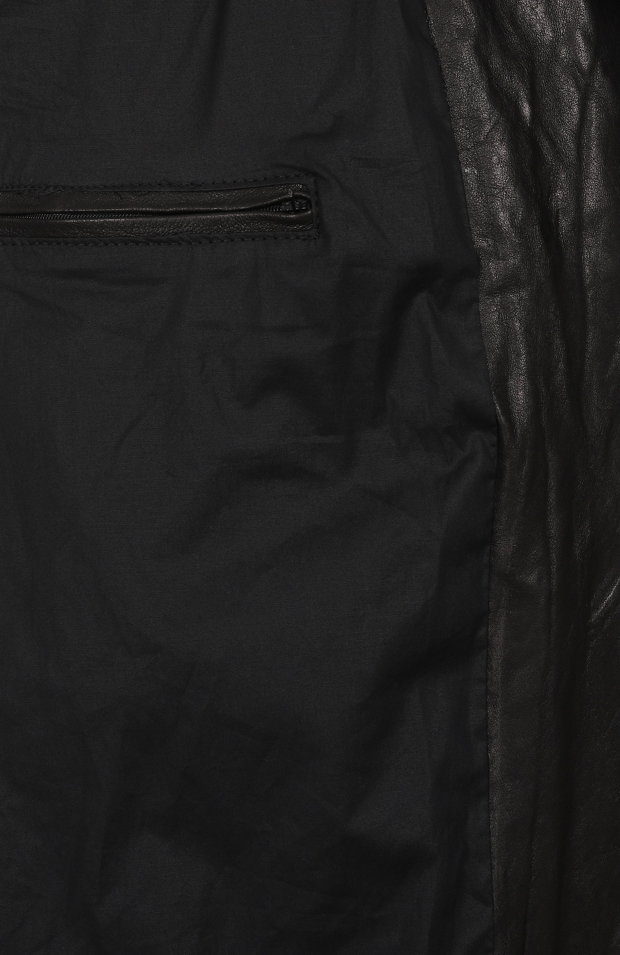 Кожаная куртка NEVER ENOUGH, арт. MJL068, фото 7