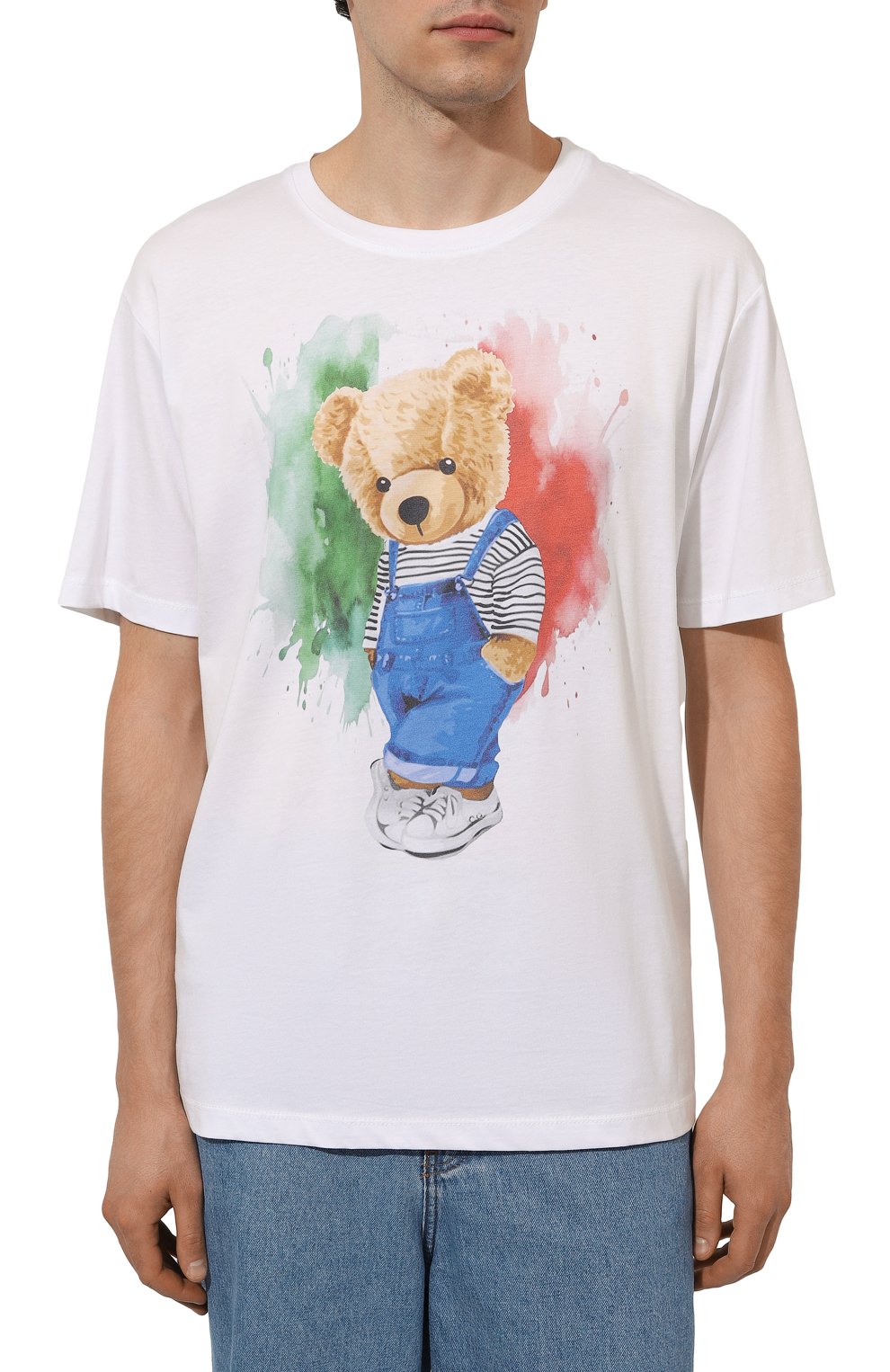 Хлопковая футболка BISIBIGLIO, арт. SAL0TED ITALIAN, фото 3