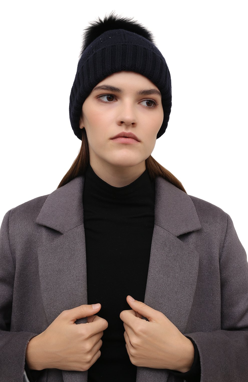 Шапка из кашемира и шерсти LORO PIANA, арт. FAL8942, фото 2