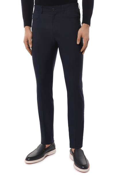 Брюки из шерсти и льна STEFANO RICCI, арт. M1T2400320/T016HC, фото 3