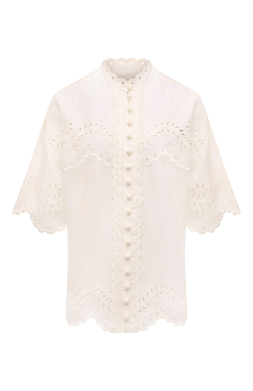 Хлопковая блузка ZIMMERMANN, арт. 8432TRS243, фото 1