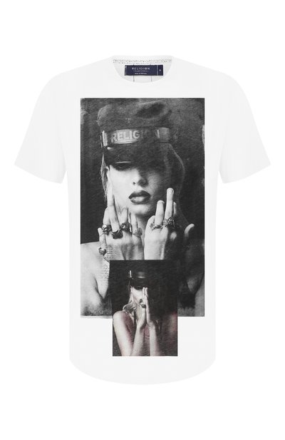 Хлопковая футболка RELIGION, арт. 49BSLF02, фото 1