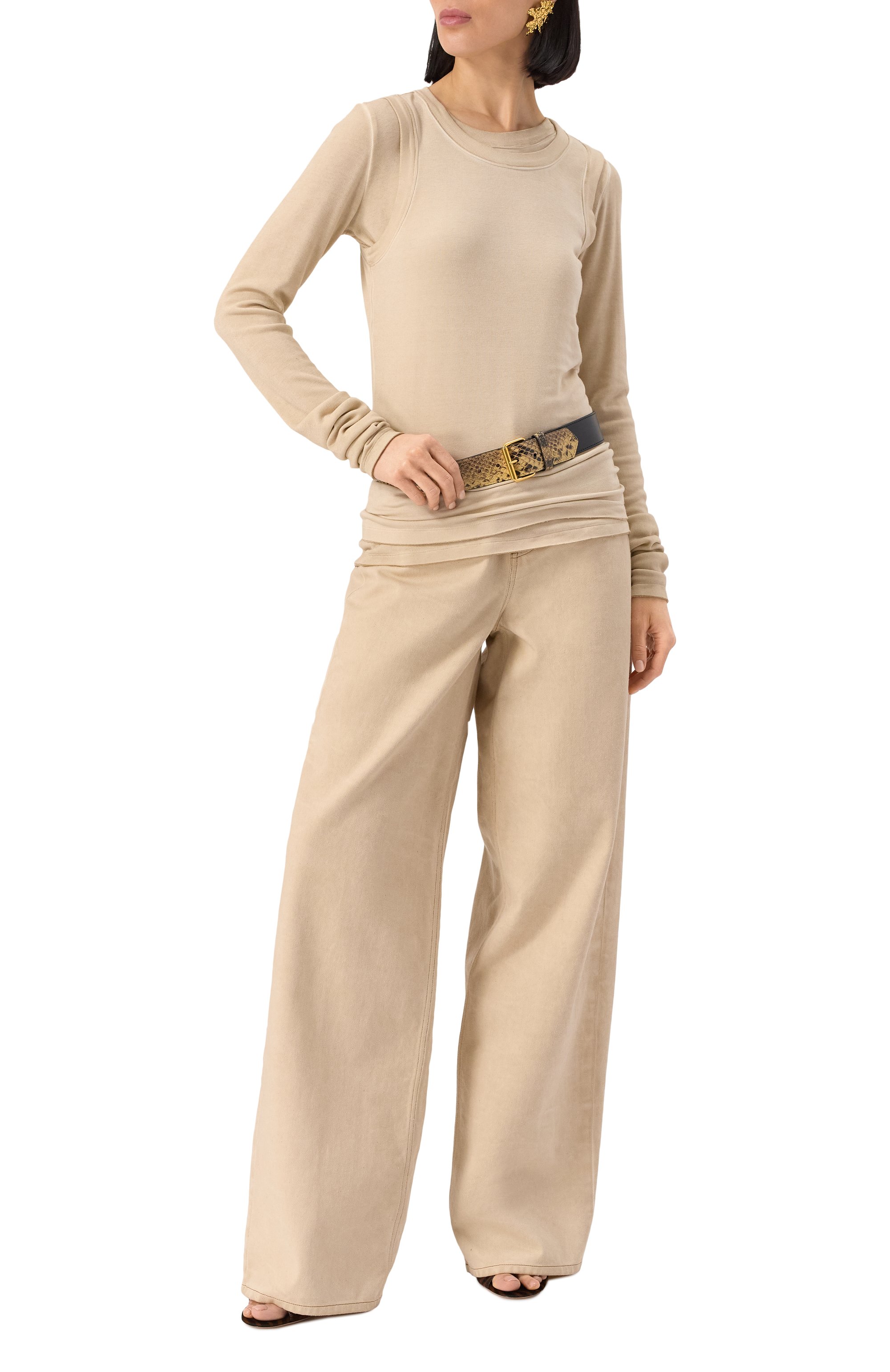 Майка из вискозы UMA WANG, арт. UW1030, фото 2